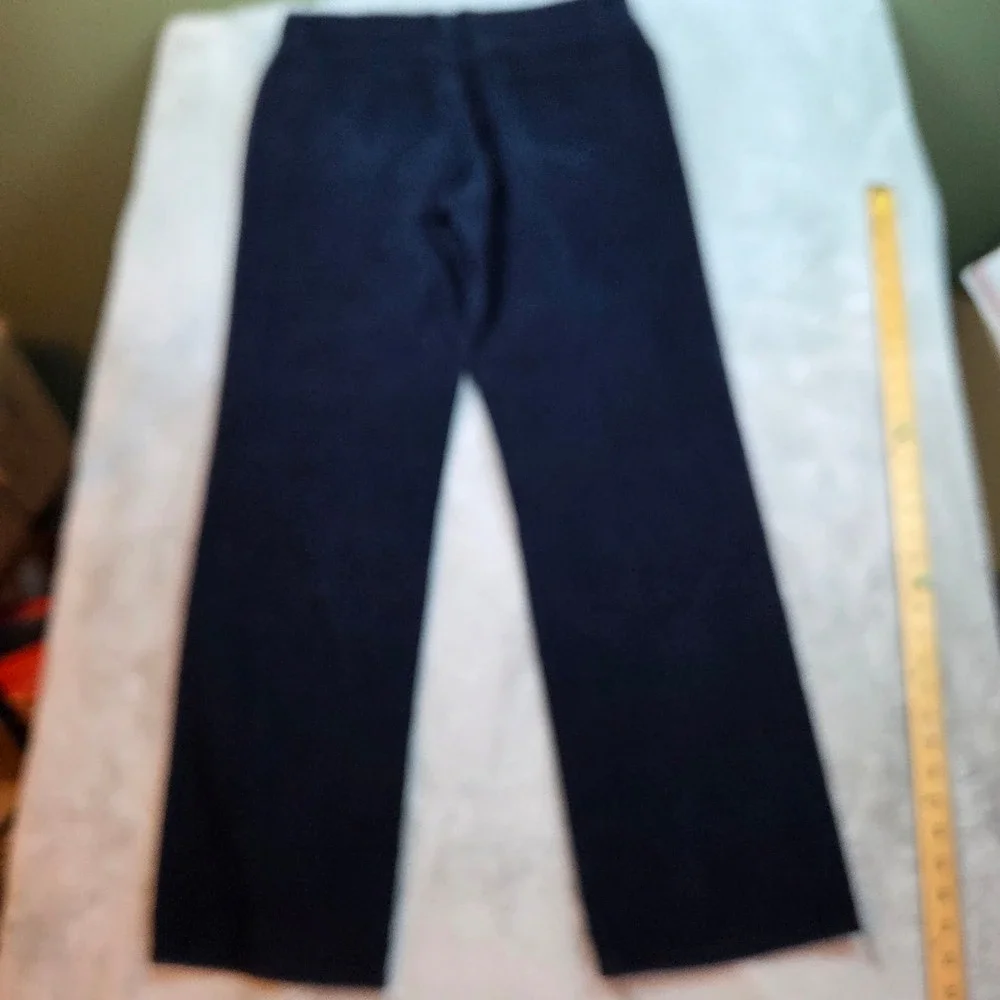 Brooks Brothers 346 Corduroy Pants Mens 36x32 Navy Blue Straight Leg Cotton - Picture 7 of 8